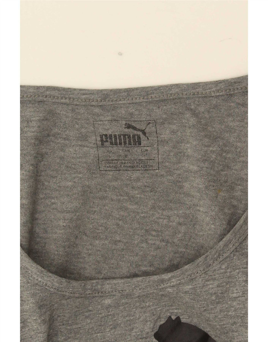 Puma Herre Grafisk Vest Top Medium Grå Flecked