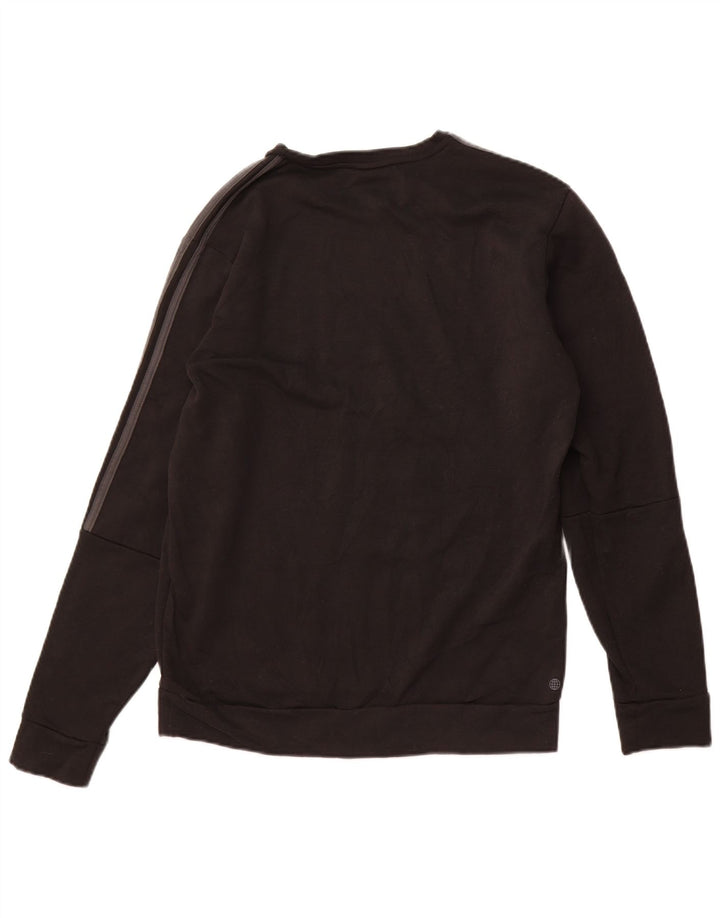 ADIDAS Sweatshirt til mænd, medium sort polyester