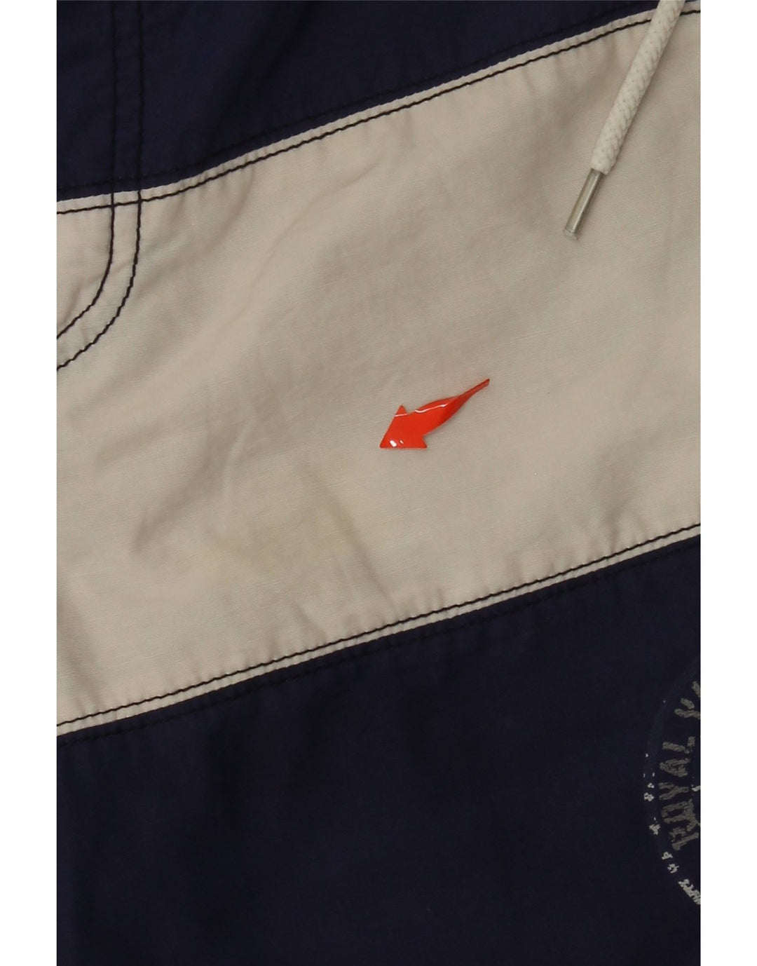 CONTE OF FLORENCE Badeshorts til mænd Medium Navy Blue Colourblock