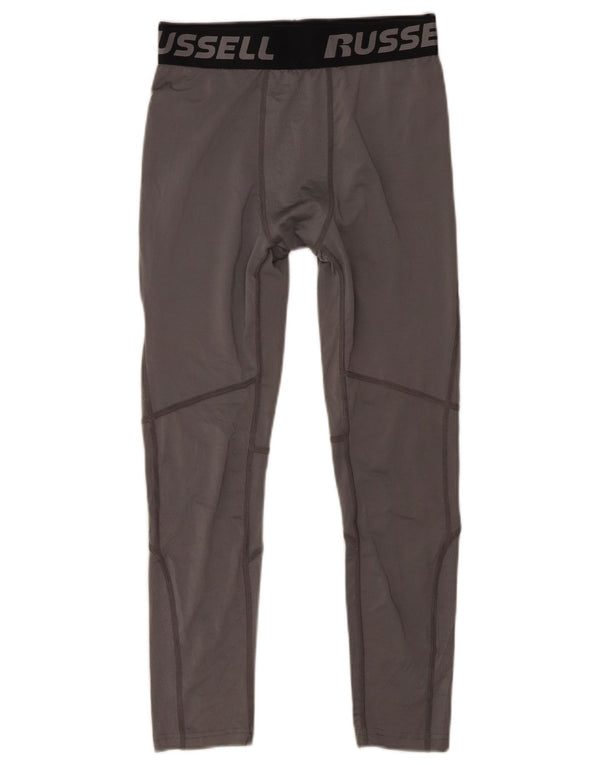 Russell Athletic Boys Grafiske Leggings 14-15 år XL Grå Polyester