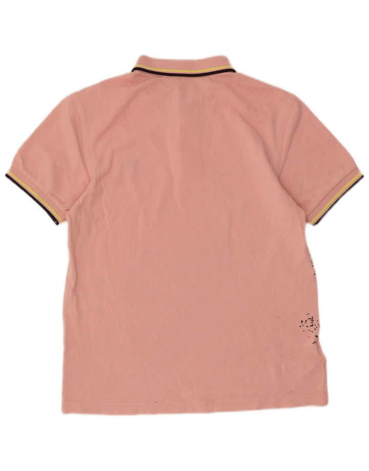 Fred Perry Herre Polo Shirt Lille Pink Tie Dye Bomuld
