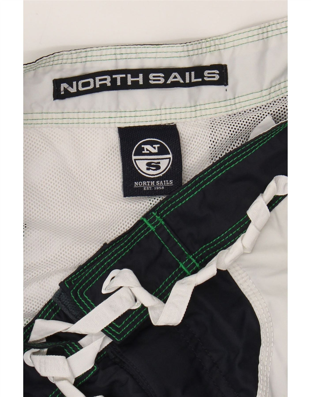 NORTH SAILS Badeshorts til mænd Medium Grøn Colourblock