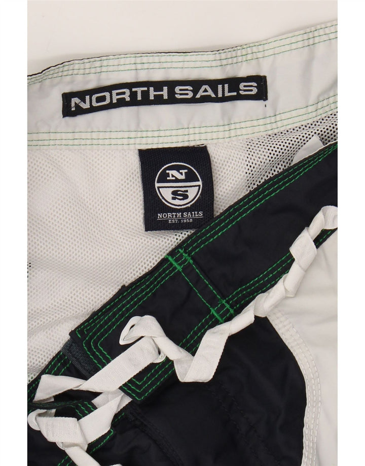 NORTH SAILS Badeshorts til mænd Medium Grøn Colourblock