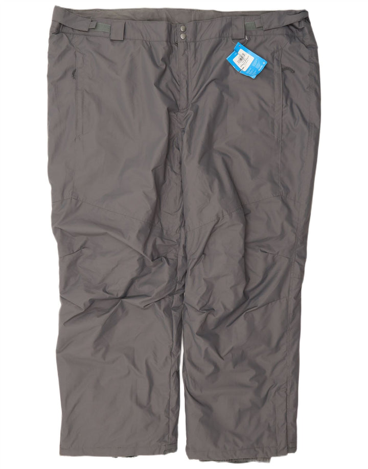 Columbia herre skibukser 4XL grå nylon