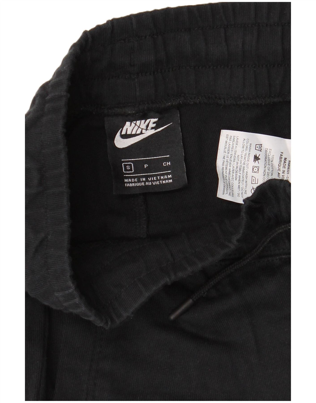 NIKE Træningsdragtsbukser til mænd Små sorte bomuld