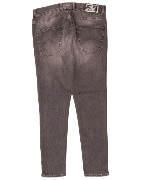 Carrera Herre 737 Skinny Jeans IT 50 Large W34 L30 Grå Bomuld