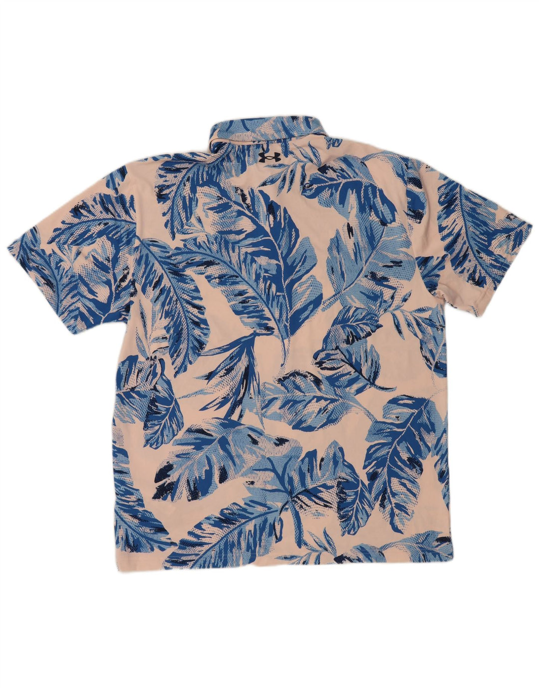 Puma Poloskjorte til mænd Large Pink Floral Polyester
