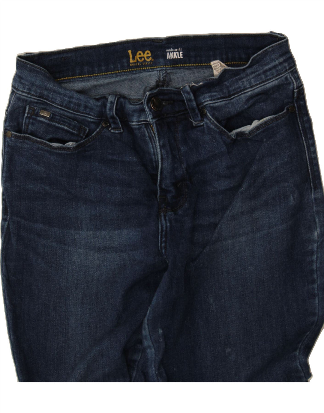 LEE Womens Mid Rise Skinny Jeans W26 L27 Blue Vintage Lee and Second-Hand Lee from Messina Hembry 