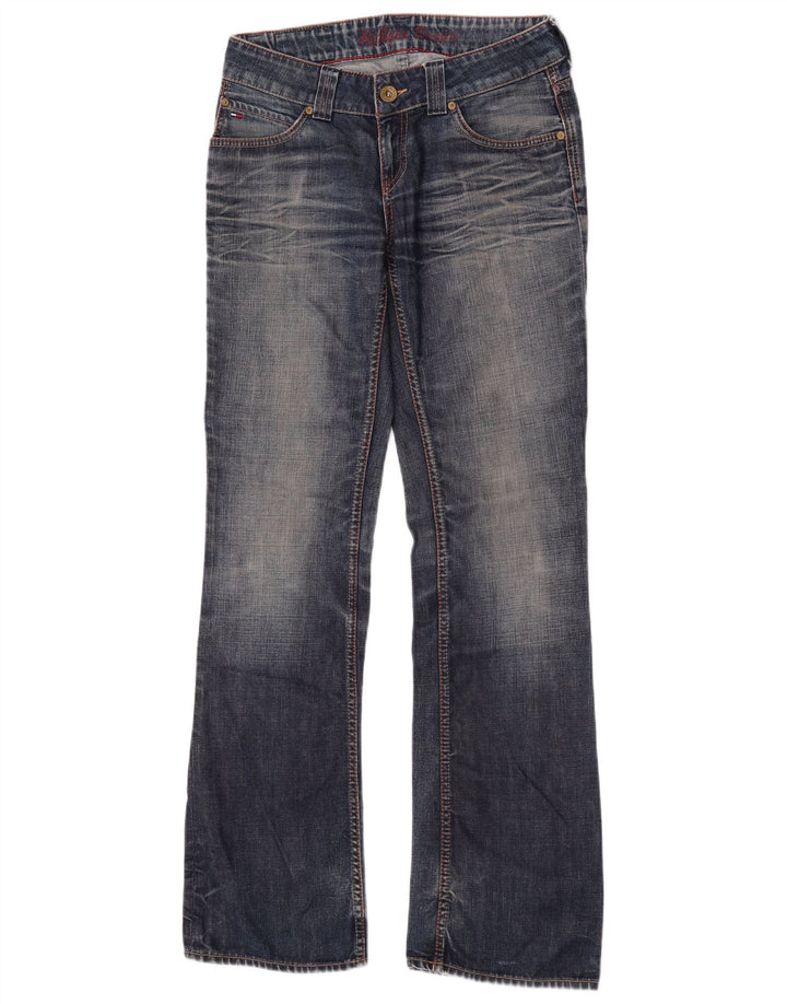 Tommy Hilfiger Dame Bootcut Jeans W28 L34 Blå Bomuld