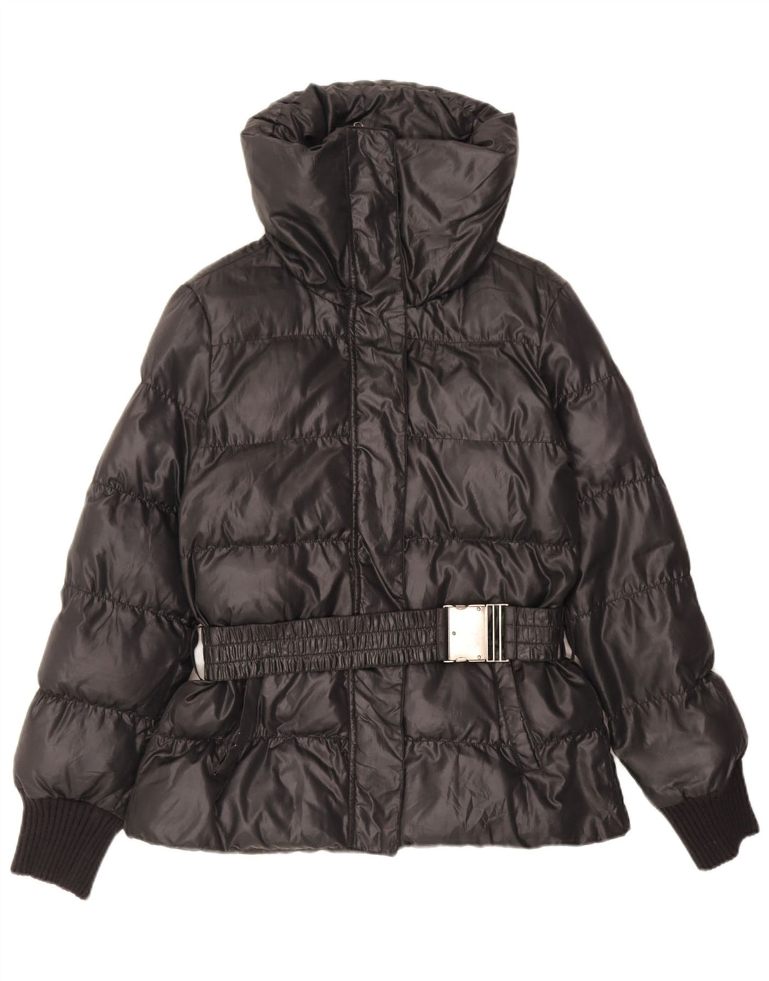 Sisley Polstret Damejakke IT 44 Medium Sort Polyester
