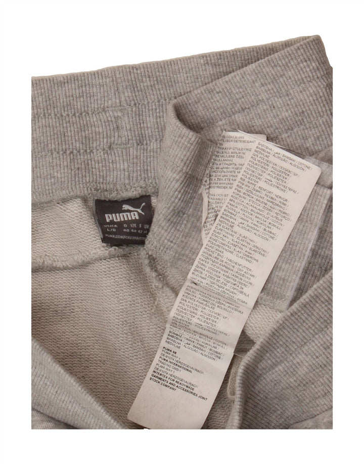 PUMA Womens Sport Shorts UK 14 Medium  Grey Cotton Vintage Puma and Second-Hand Puma from Messina Hembry 