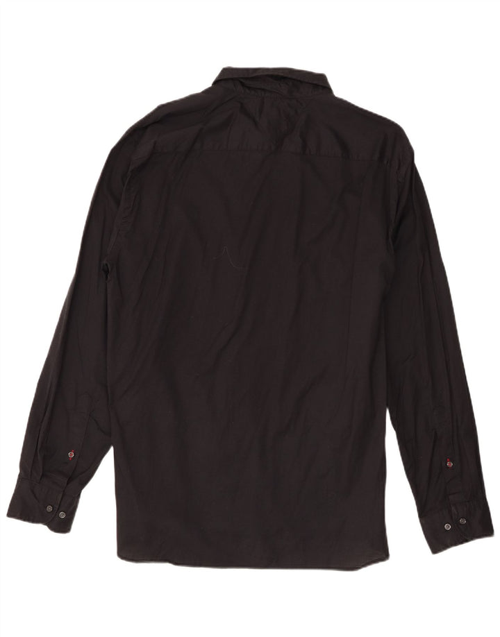 Tommy Hilfiger Herre Regular Fit skjorte XL sort bomuld