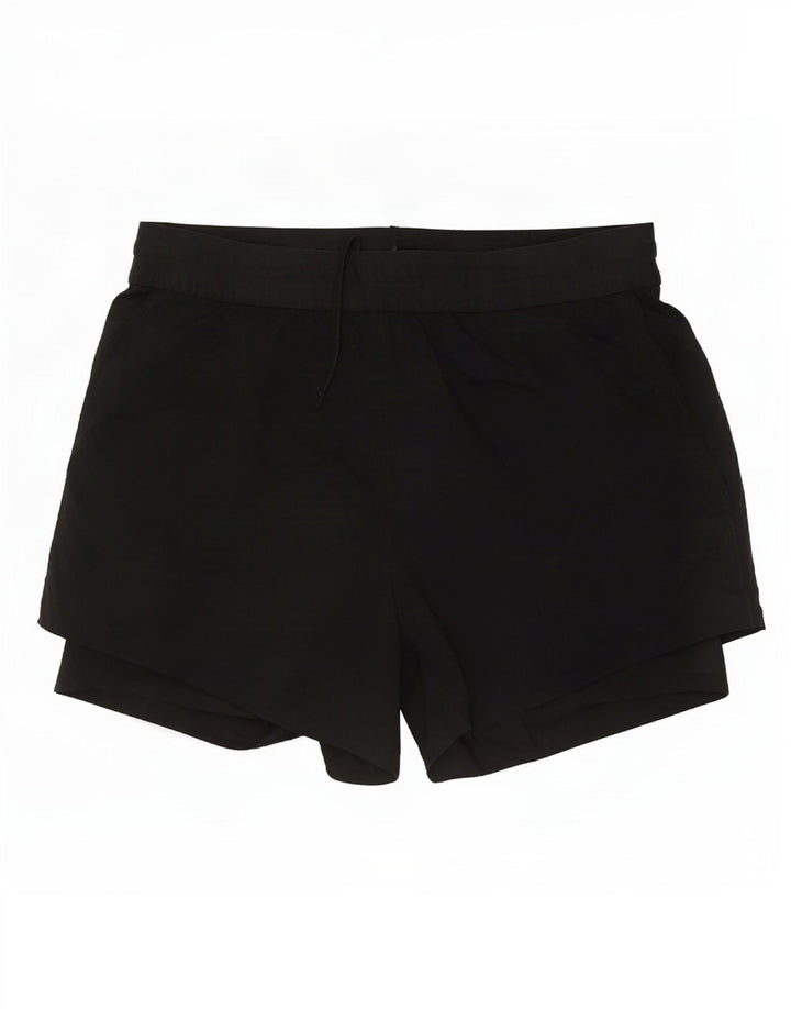 Nike Dame Dri Fit Sport Shorts UK 14 Medium Sort Nylon