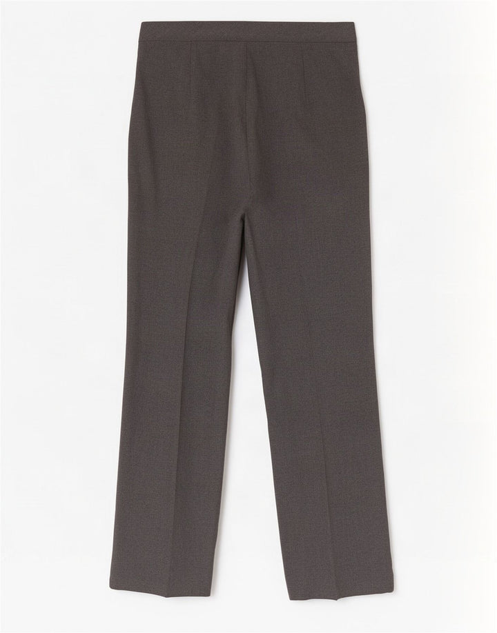 Marks & Spencer Lige fritidsbukser til kvinder UK 12 Medium W30 L33 Grå