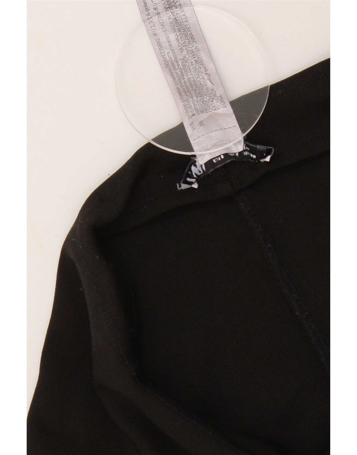 Zara Womens Leggings UK 8 Small Black Polyester