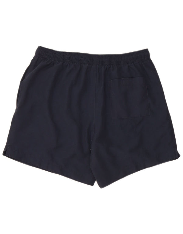 CALVIN KLEIN Grafiske badeshorts til mænd Medium Navy Blue Colourblock