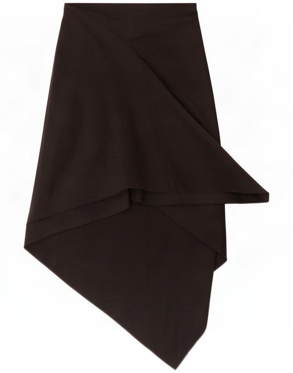 Vintage Womens Asymmetrical Skirt IT 40 Small W27 Black