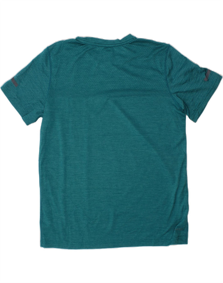 RUSSELL ATHLETIC Boys T-Shirt Top 14-15 Years XL Green Polyester Vintage Russell Athletic and Second-Hand Russell Athletic from Messina Hembry 