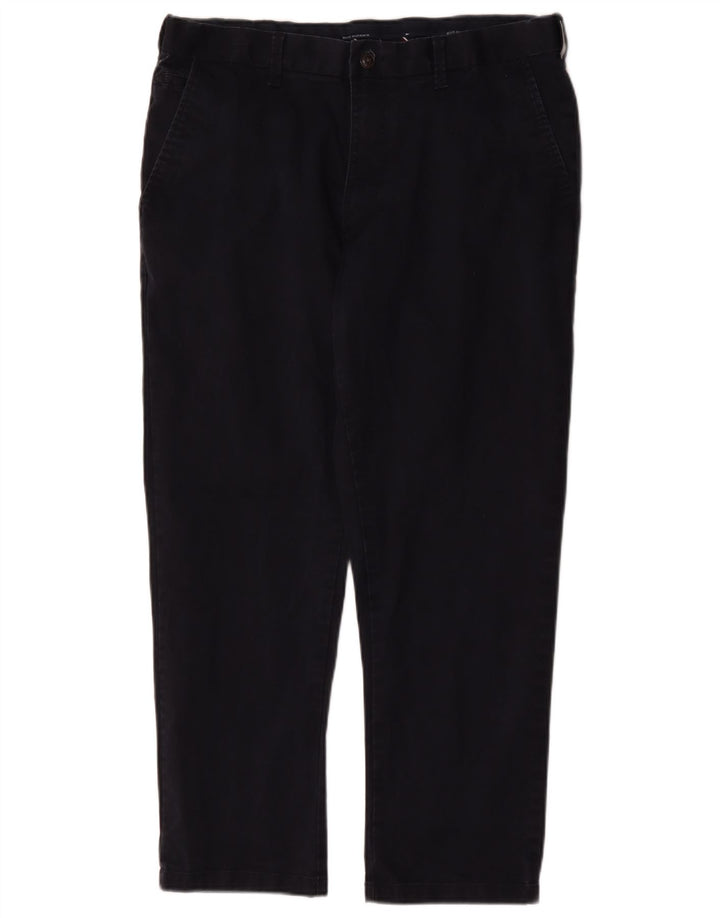 Marks & Spencer Herre Blue Harbor Chinobukser W38 L29 Navy Blue