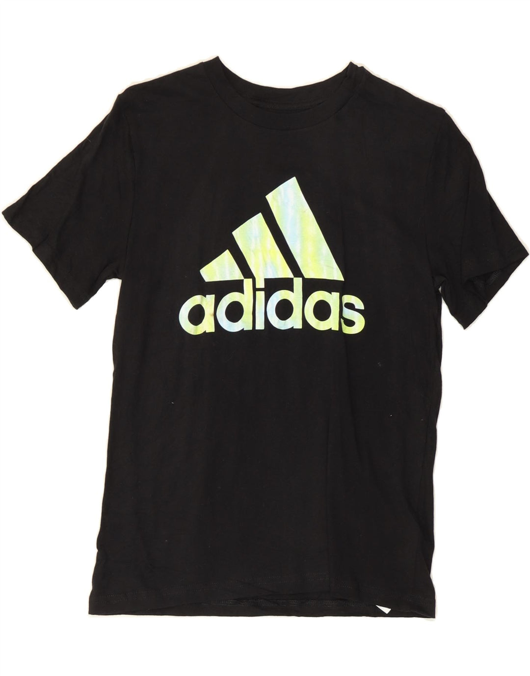 ADIDAS Boys Graphic T-Shirt Top 10-11 Years Medium Black Vintage Adidas and Second-Hand Adidas from Messina Hembry 