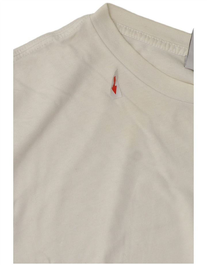 Adidas Herre T-Shirt Top XL Hvid Bomuld
