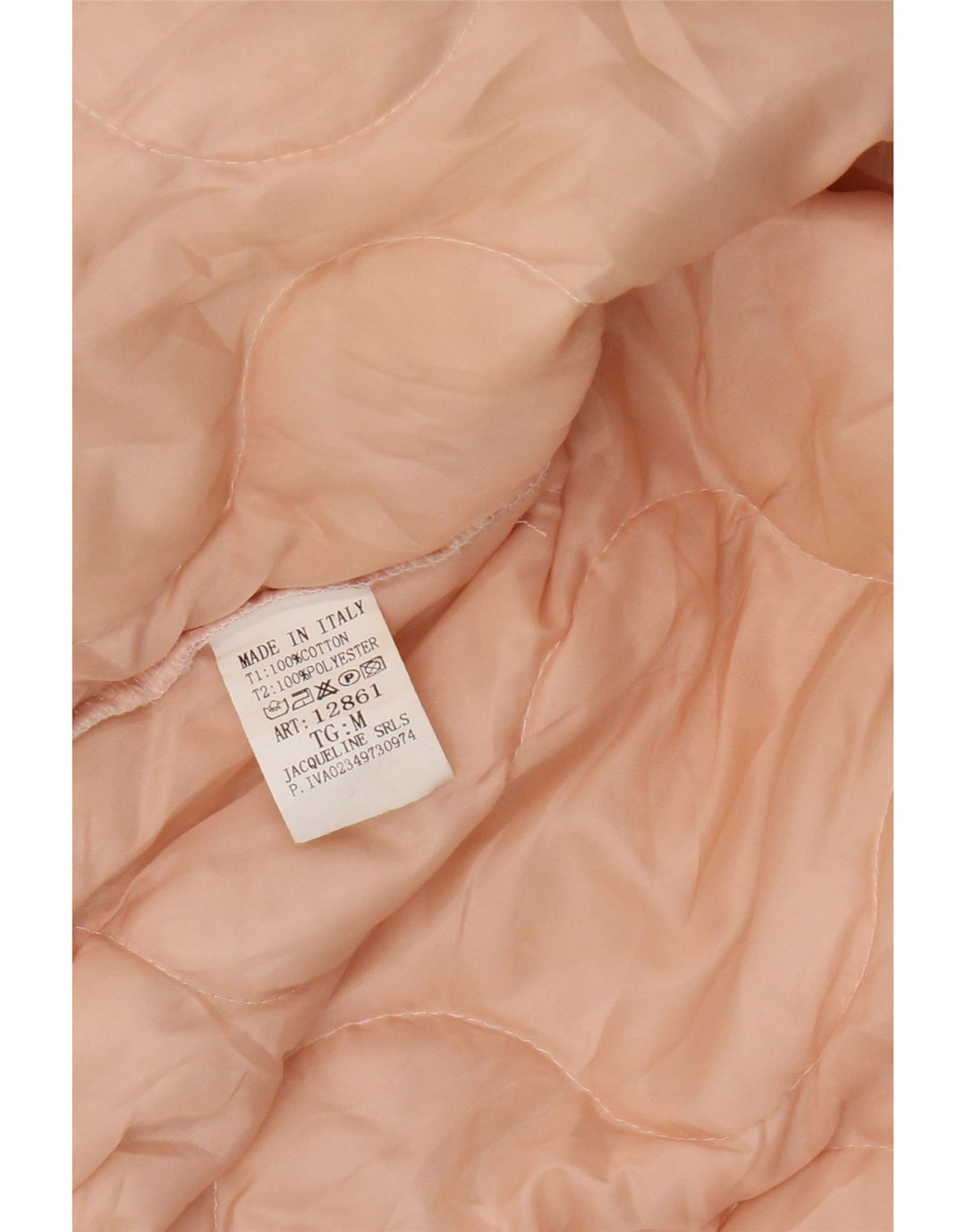 Vintage Kvinde Bomber Oversized Polstret Jakke UK 14 Medium Pink Paisley