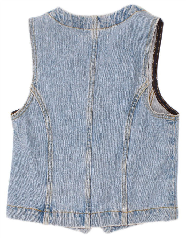 Zara piger denim vest 9-10 år blå