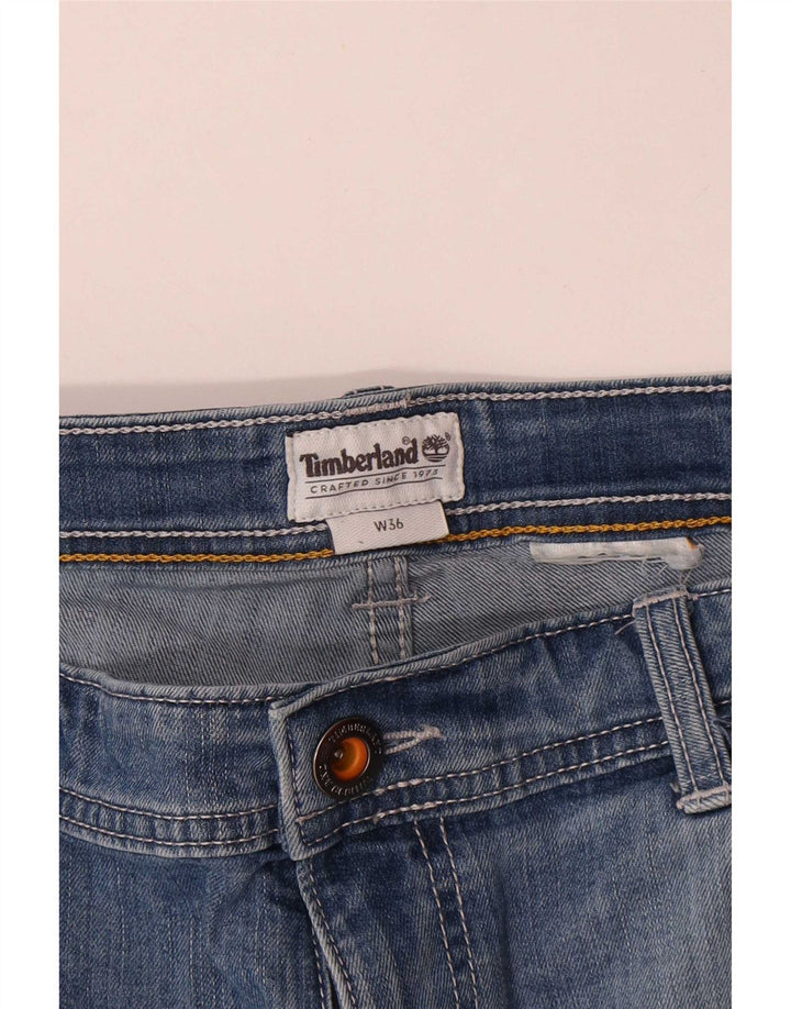 Timberland Herre Denim Shorts W36 Large Blue