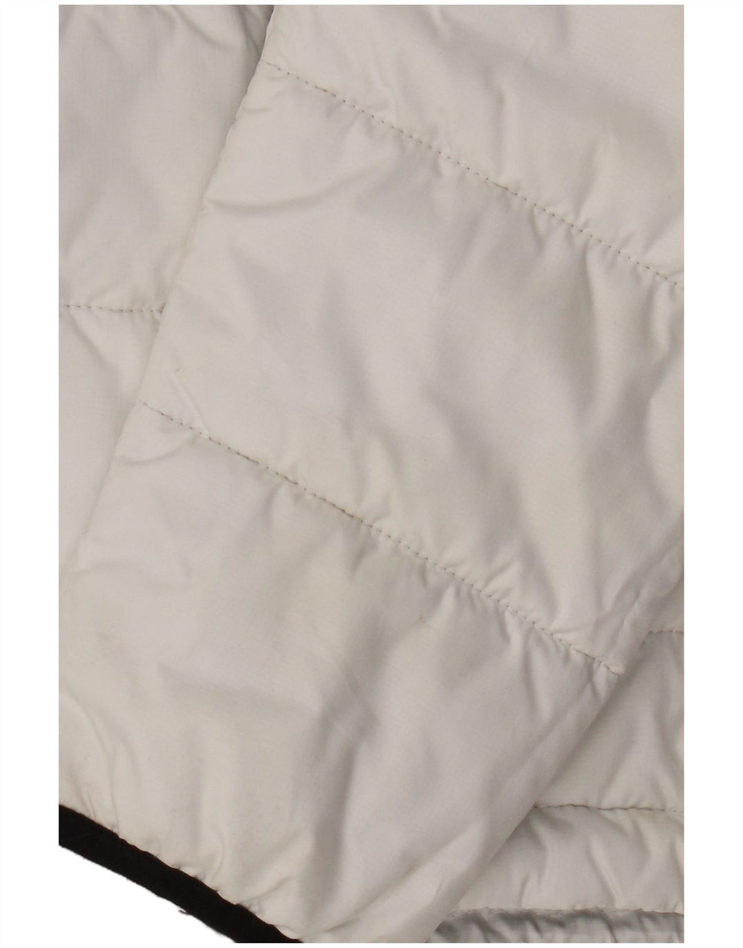 The North Face Polstret hættejakke til kvinder UK 10 Small White Colourblock