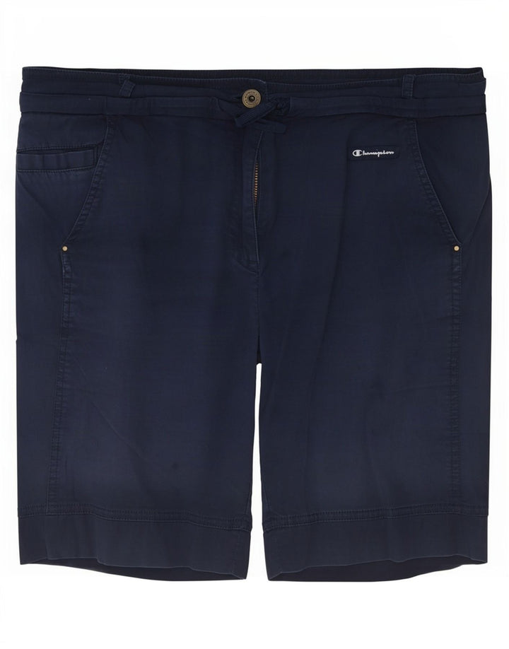 Champion Herre Chino Shorts Medium W32 Marineblå Bomuld