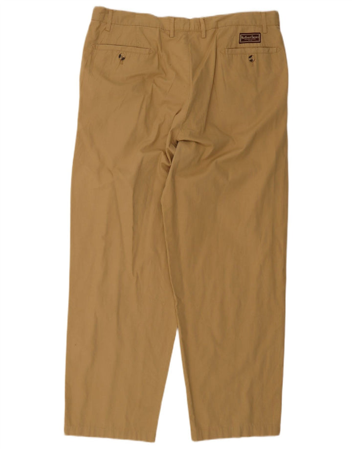 Marlboro Classics Herre Pegged Chino Bukser W36 L30 Beige