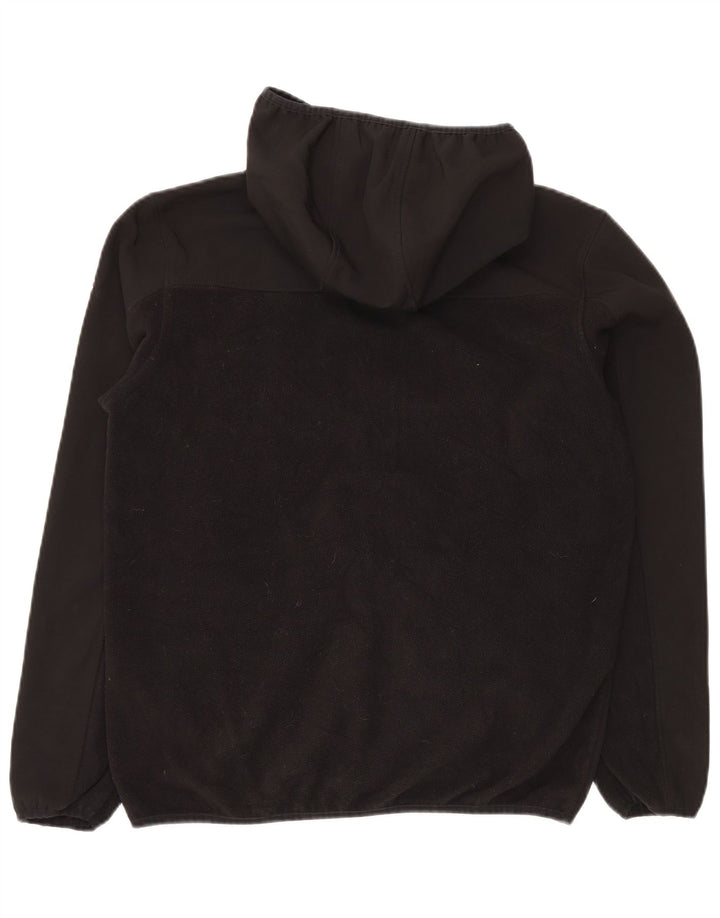 Reebok Herre hættejakke i fleece UK 38 Medium Sort Polyester