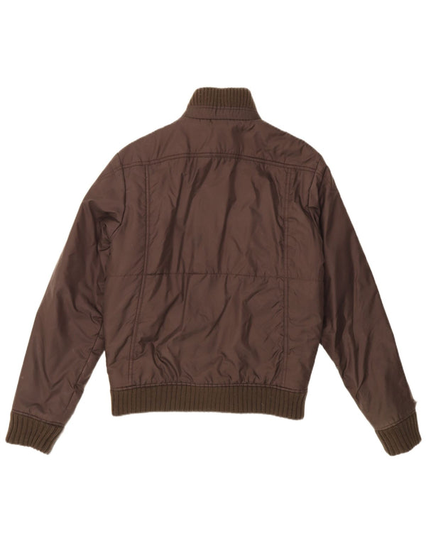 Lee Bomber Jacket UK 38 Medium Brun Polyamid