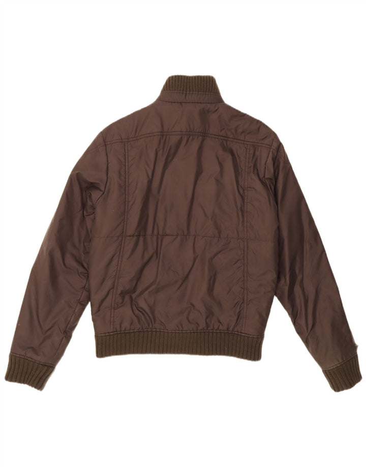 Lee Bomber Jacket UK 38 Medium Brun Polyamid