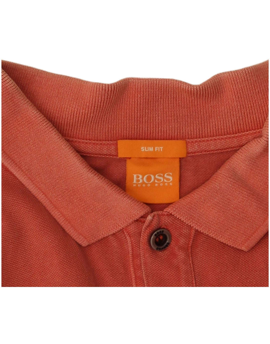 Hugo Boss Herre Slim Fit Polo Shirt Large Orange