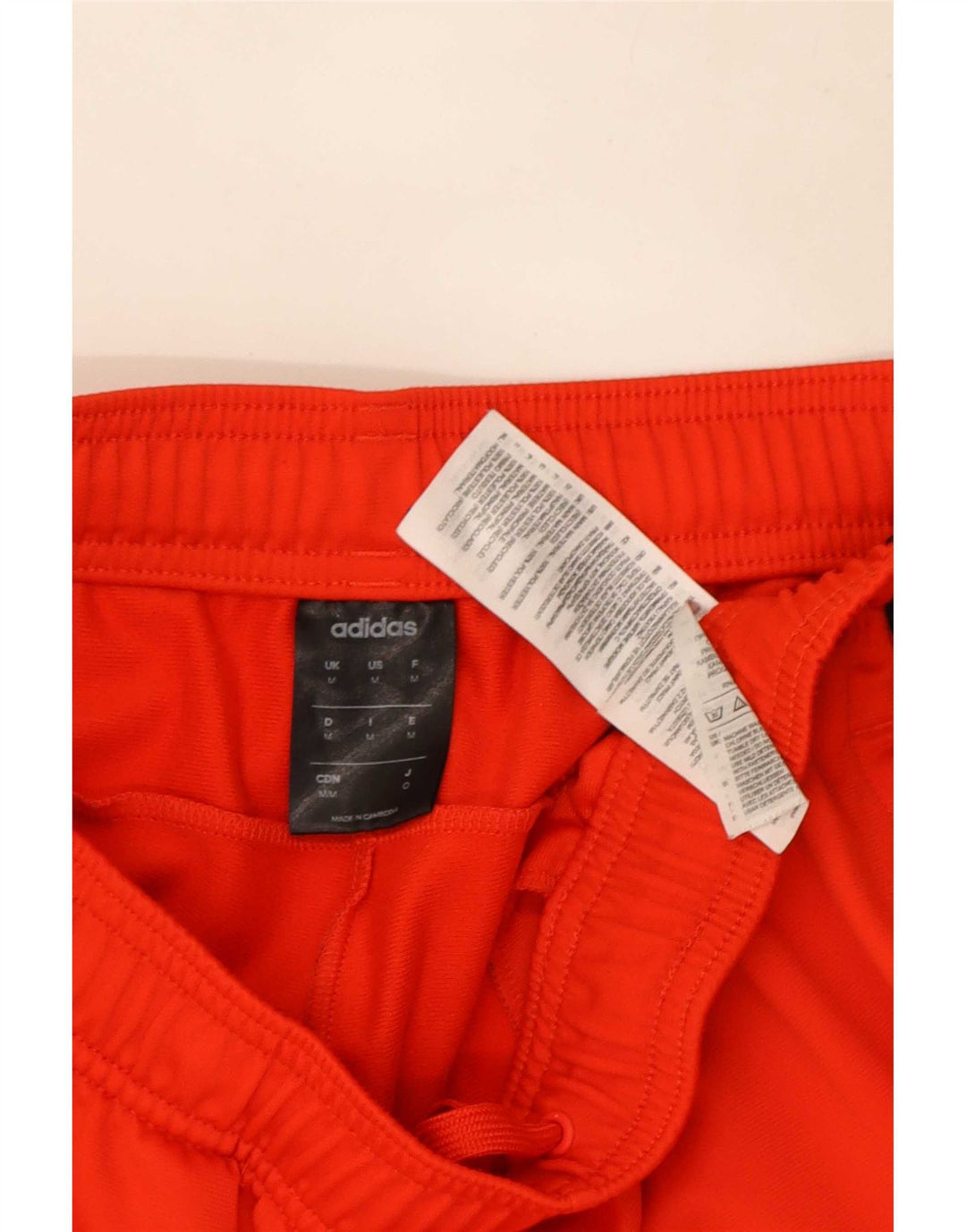 Adidas Træningsdragtsbukser til mænd Medium Rød Polyester