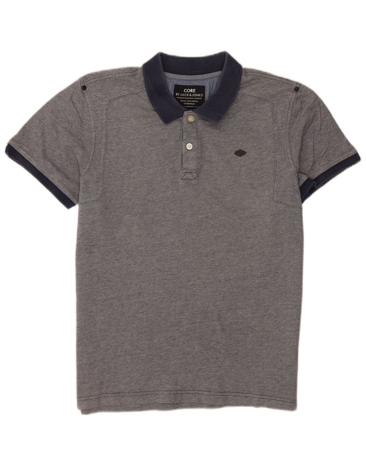 Jack & Jones herre poloshirt XL blå bomuld