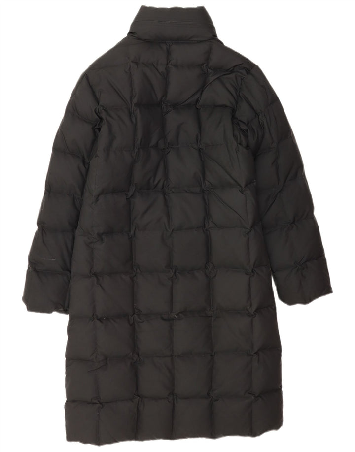 Alberto Aspesi Dame Polstret Frakke UK 10 Small Black Polyester