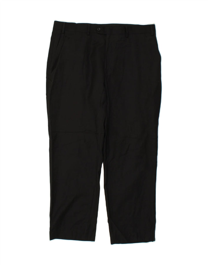 MICHAEL KORS Mens Straight Suit Trousers W36 L28  Black Wool Vintage Michael Kors and Second-Hand Michael Kors from Messina Hembry 
