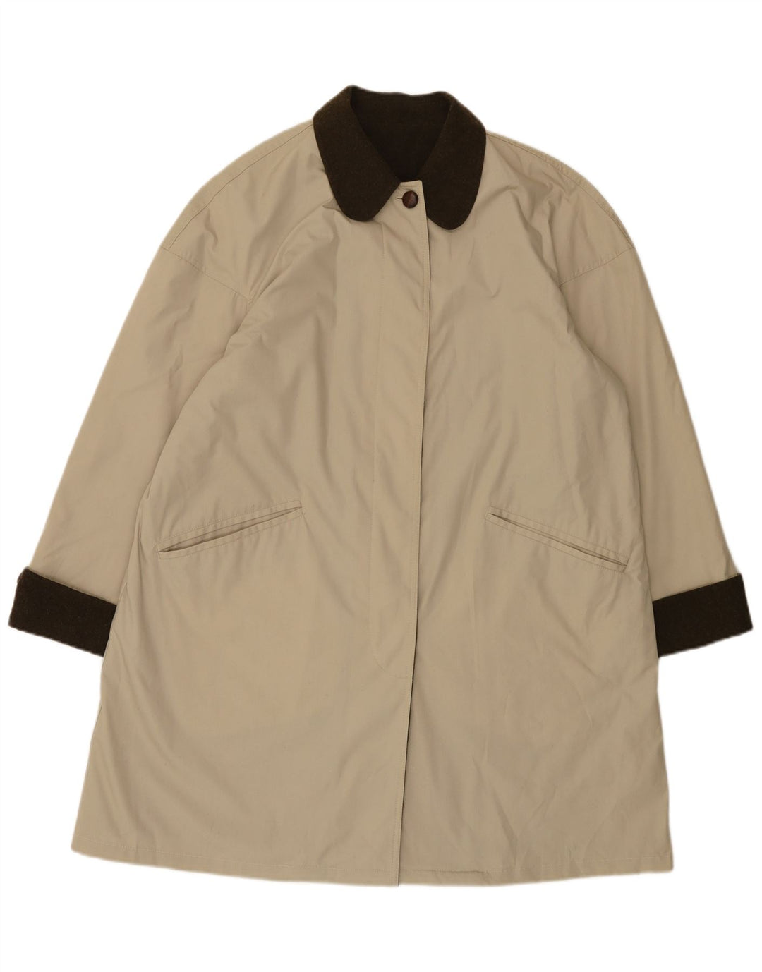 Bond Street Dame Oversized Overfrakke UK 18 XL Beige