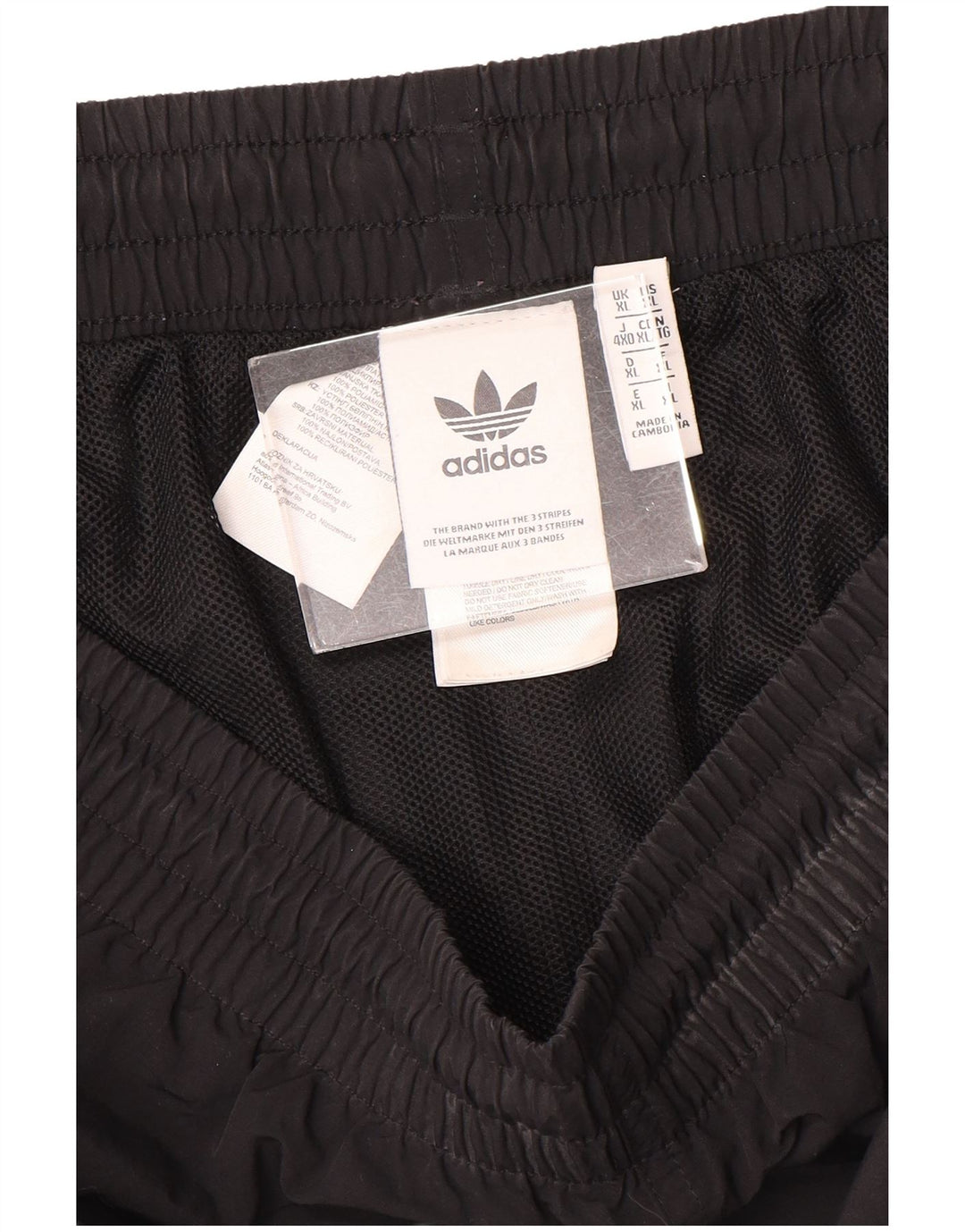 Adidas Herre Sportshorts XL Sort Polyester