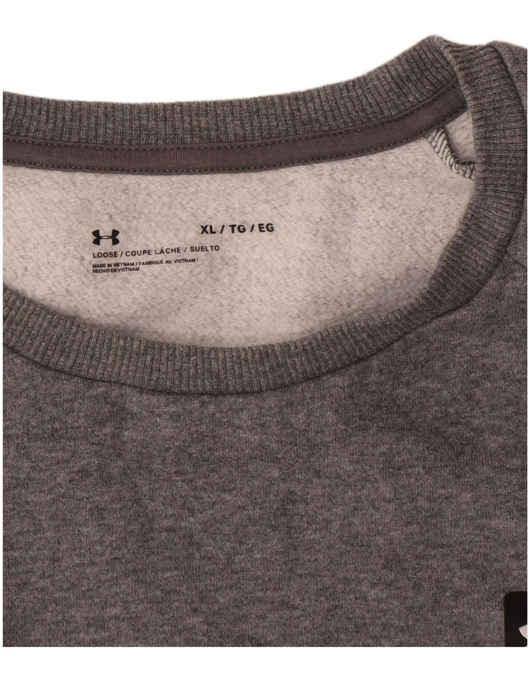 Under Armour Herre Sweatshirt Jumper XL Grå Flecked