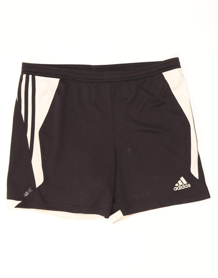 Adidas Herre Climalite Sportshorts Large Black Colourblock Polyester