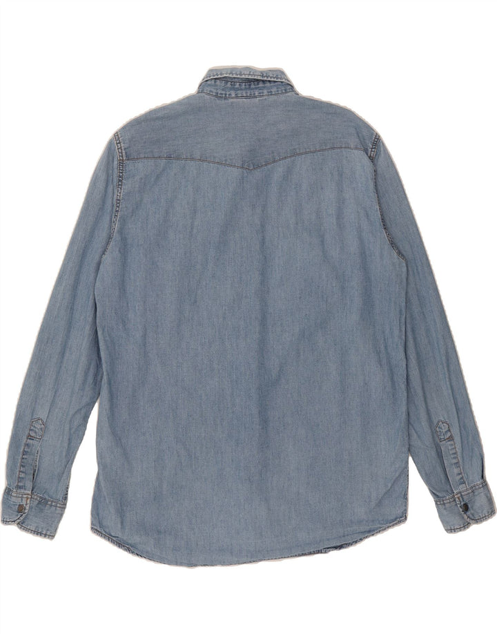 CARRERA Mens Denim Shirt XL Blue Cotton Vintage Carrera and Second-Hand Carrera from Messina Hembry 
