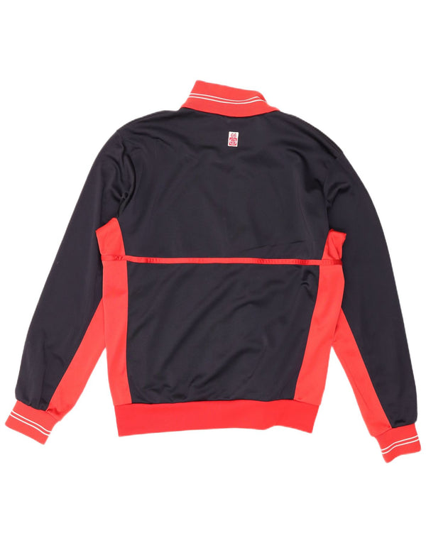 Sergio Tacchini Herre træningsdragt Top jakke 2XL Navy Blue Colourblock