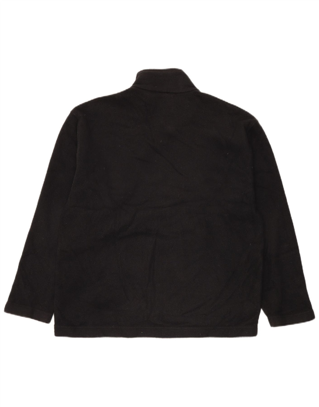Marks & Spencer Fleecejakke til mænd UK 38 Medium Sort Polyester