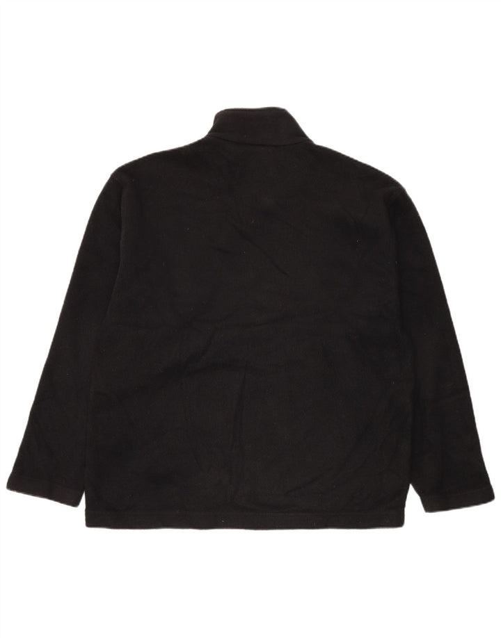 Marks & Spencer Fleecejakke til mænd UK 38 Medium Sort Polyester