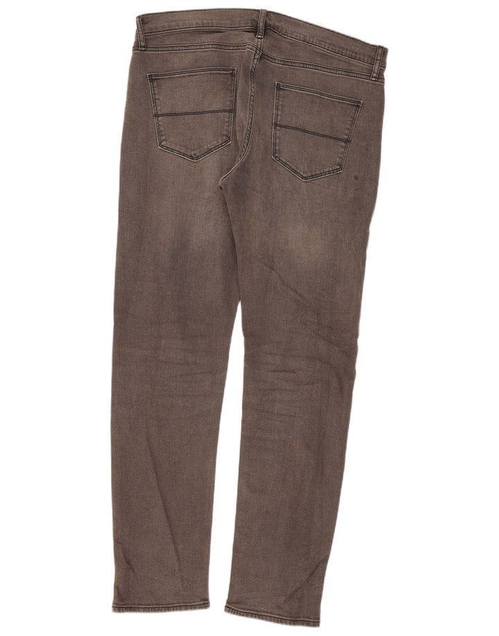 Marks & Spencer Herre Slim Jeans W36 L33 Grå Bomuld