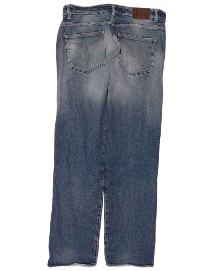 Calvin Klein Straight Jeans til mænd W34 L31 Blå