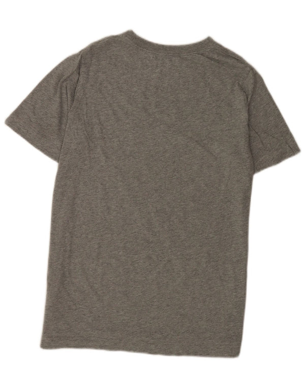 Nike drenge standard fit grafisk t-shirt top 13-14 år XL grå bomuld
